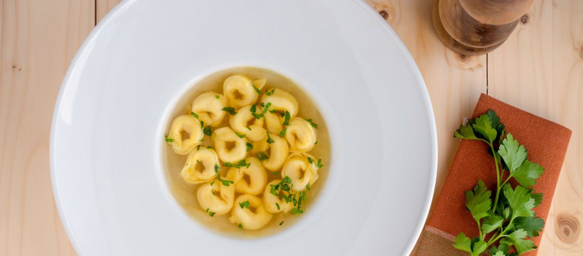 Pastificio Ivrea tortellini al cappone in brodo