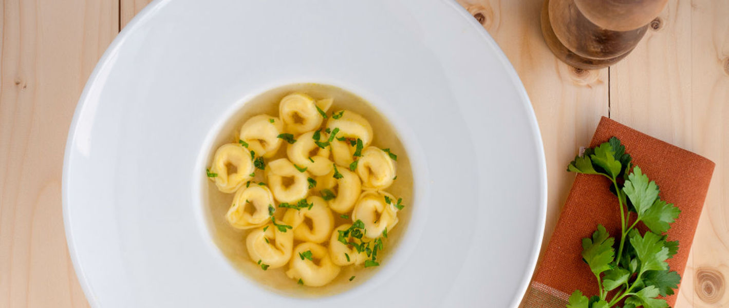 Pastificio Destefano Ivrea tortellini al cappone in brodo